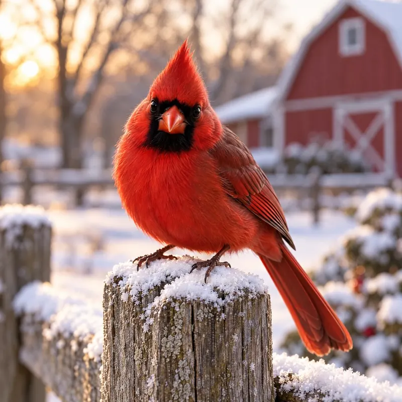 Elvis, Dorothy's red cardinal
